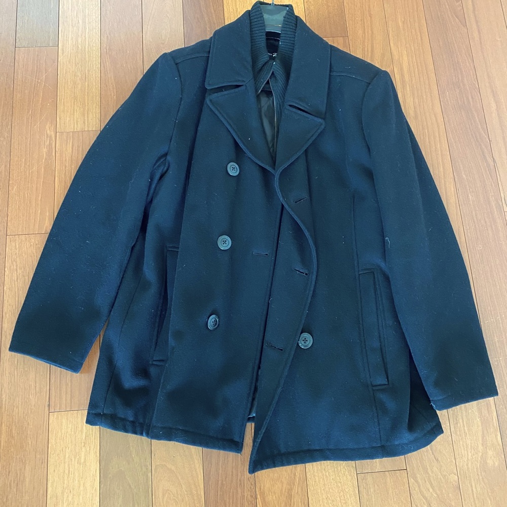 Black Pea Coat